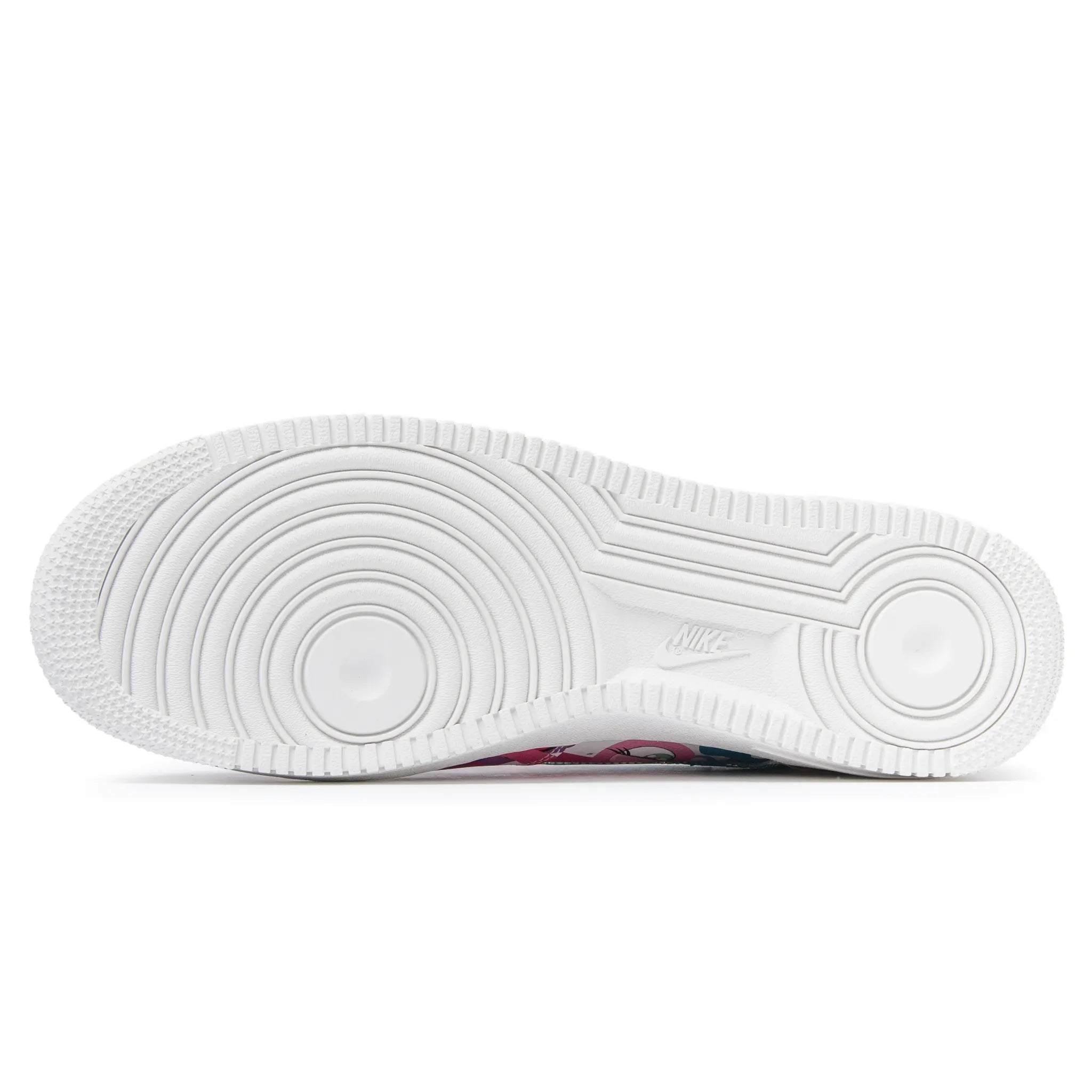 Sole view of RTFKT x Takashi Murakami x Air Force 1 Low 'Murakami DNA'